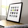Classic Football Kits Team Print, thumbnail 11 of 12