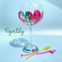 Hand Painted Gin Glass, thumbnail 7 of 12