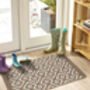 My Stain Resistant Durable Mats Cosy Geo Stone, thumbnail 1 of 6