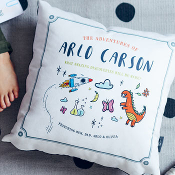 Personalised Child's Storybook Cushion, 3 of 7