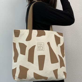 Giraffe Print Over The Shoulder Bag, Large School Bag, 2 of 7