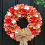 Spring Floral Front Door Wreath, thumbnail 3 of 9
