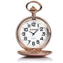 Rose Gold Coloured Steel Personalised Pocket Watch, thumbnail 3 of 5
