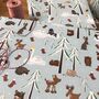 Forest Animals Christmas Wrapping Paper, thumbnail 10 of 12