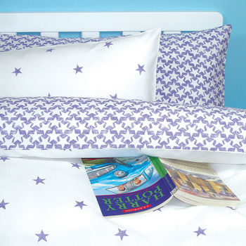 Stars And Stardust Bed Linen Set, 4 of 4
