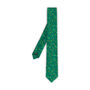 Herbie Green Geometric Silk Tie, thumbnail 2 of 2