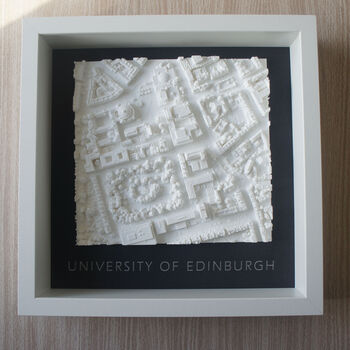 Graduation Gift University Of Edinburgh 3D Printed Map, 4 of 6