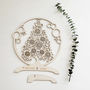 Personalised Christmas Tree Centerpiece, thumbnail 5 of 5