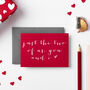 Mini Love Note 'You And I', thumbnail 1 of 4