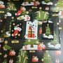 Retro Christmas Tree Wrapping Paper, thumbnail 7 of 12