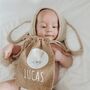 Personalised Bunny Easter Sack Jute, thumbnail 3 of 3