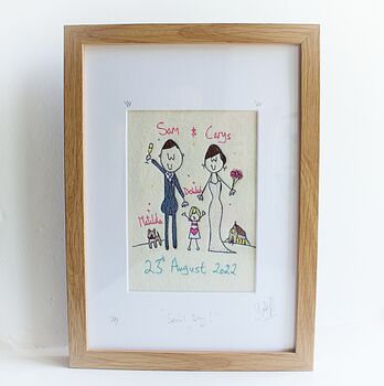 Personalised Wedding / Anniversary Picture, 12 of 12