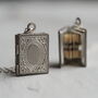 Silver Victorian Book Locket Personalised Gift, thumbnail 3 of 12