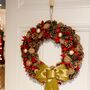 Canterbury Luxury Indoor Wreath With Bow, thumbnail 1 of 9