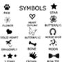 Tiny 20mm Cat ID Tags, Heart Or Round, thumbnail 7 of 7