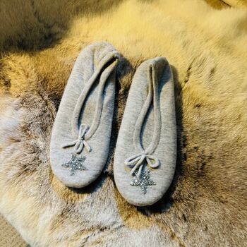 Personalised Cashmere Slippers, 4 of 4