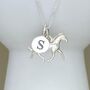 Personalised Horse Sterling Silver Necklace, thumbnail 1 of 5