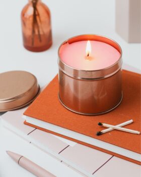 The Rose Gold Scented Candles Craft Kit, 7 of 7