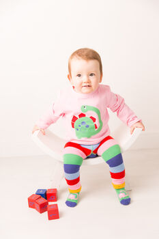Bright Dino Leggings, 5 of 5