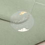 Celestial Foiled Baby Shower Stickers, thumbnail 1 of 4