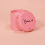 Personalised Bridesmaid Pink Tin Candle, thumbnail 1 of 3