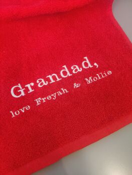 Personalised Premium Golf Towel Gift, 5 of 9