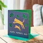 Leopard Design Father's Day Card, thumbnail 1 of 2