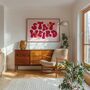 Stay Weird Kitchen Wall Art Print, thumbnail 5 of 7