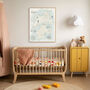 Peter Pan Inspired Map Nursery Art Print, thumbnail 2 of 3