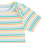 Organic Baby Bodysuit| Stripe, thumbnail 2 of 8