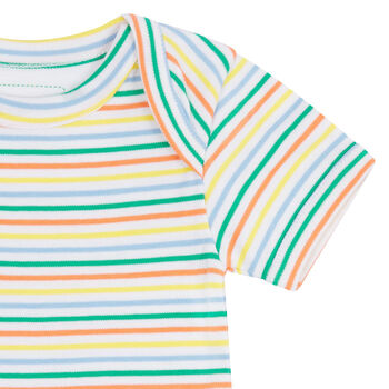 Organic Baby Bodysuit| Stripe, 2 of 8