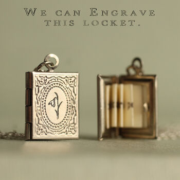 Personalised Book Locket, 5 of 12