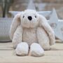Talia The Long Leg Cream Bunny Soft Toy, thumbnail 2 of 3