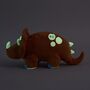 Personalised Glow In The Dark Dinosaur Soft Toy, thumbnail 2 of 5
