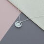 80th Birthday Infinity Initial Bead Necklace, thumbnail 1 of 2