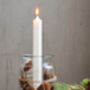 Tall Antique White Advent Candle, thumbnail 1 of 2