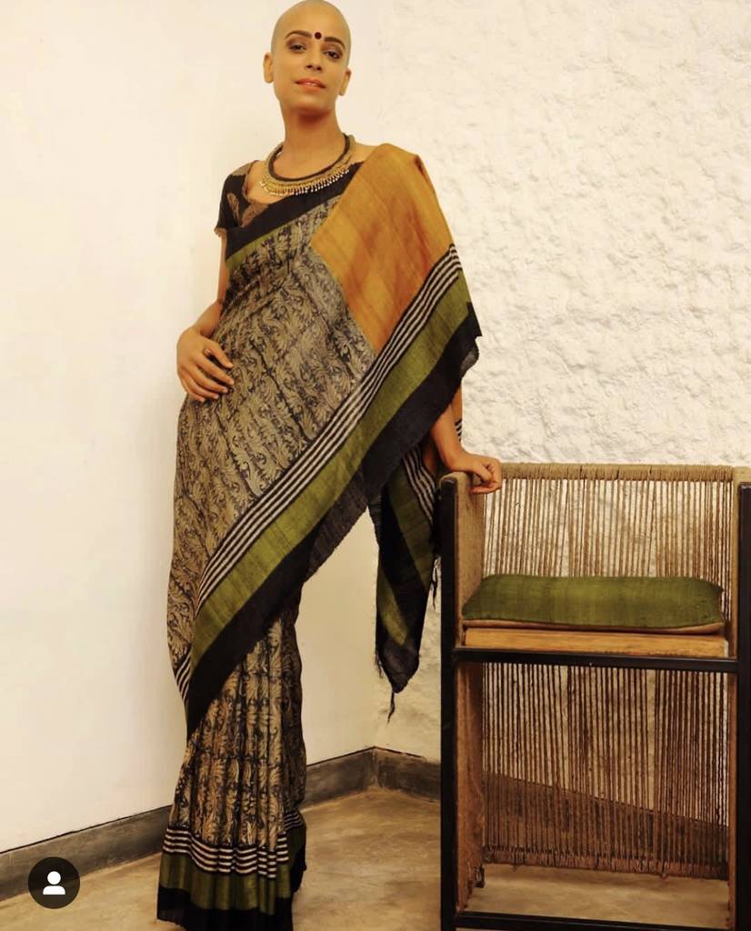 cruelty free silk sari by asunsti