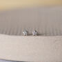 Sterling Silver Mini Flower Studs, thumbnail 4 of 8