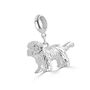 Shih Tzu Charm Sterling Silver, thumbnail 4 of 12