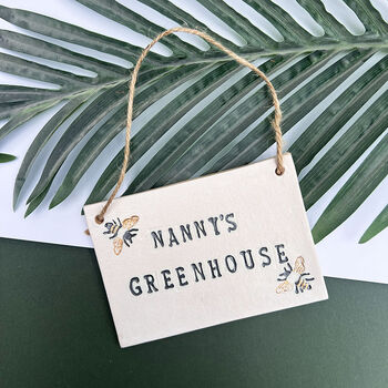 Nanny's Greenhouse Sign With Bees, 5 of 6
