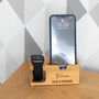 Personalised Relax And Recharge Apple Charging Station, thumbnail 3 of 9