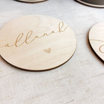 Personalised Couples Coaster Set, 3 of 6