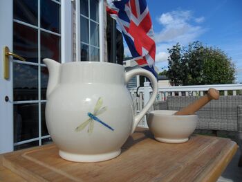 Extra Large Dragonfly Dutch Jug, 11 of 12