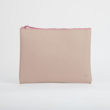 Vegan Non Leather Tawny Pouch, 3 of 9