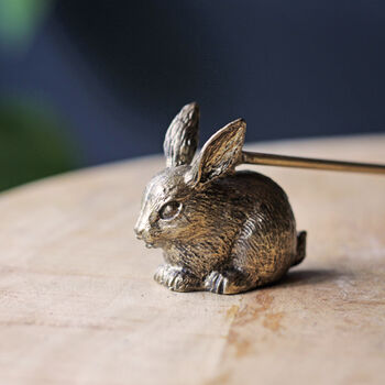 Gold Rabbit Candle Snuffer, 3 of 3
