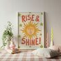 Rise And Shine Boho Print, thumbnail 2 of 3