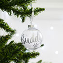 Personalised In Loving Memory Pet Christmas Bauble By Bubblegum ...