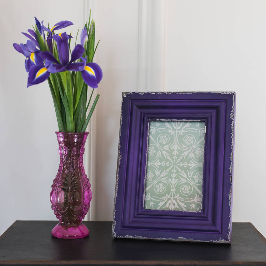 Vintage Style Purple Picture Frame By I Love Retro ...