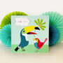 Toucan Thank You Card, thumbnail 4 of 5