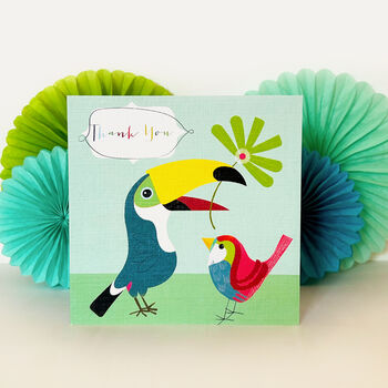 Toucan Thank You Card, 4 of 5